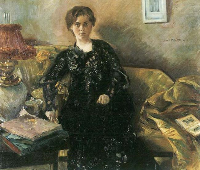 Lovis Corinth Portrat Frau Korfiz Holm china oil painting image